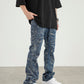 Cat Whiskers Deconstructed Micro Flared Jeans Men