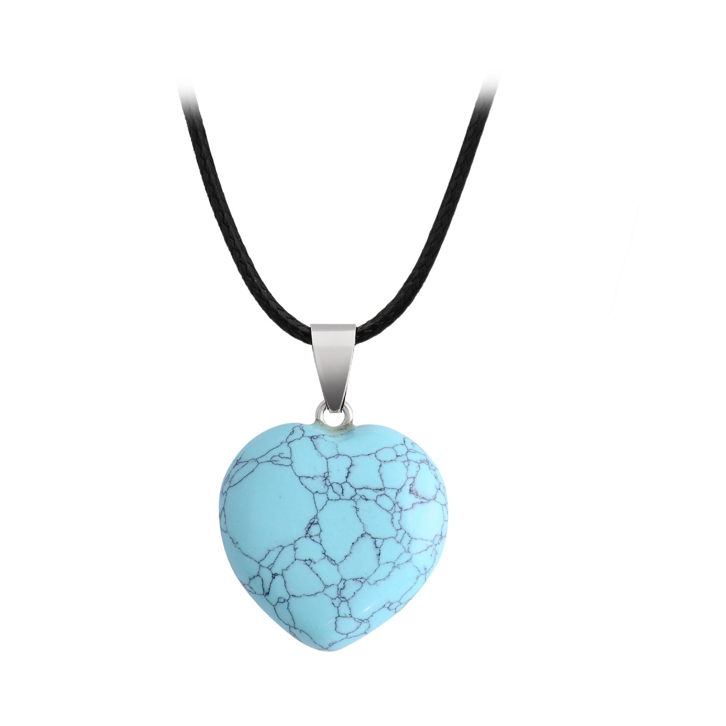Heart Shaped Crystal Necklace