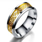 Dragon Pattern Ring Stainless Steel