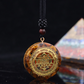 Tree Of Life Gravel Epoxy Resin Necklace