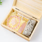 Natural Crystals Wooden Box Set