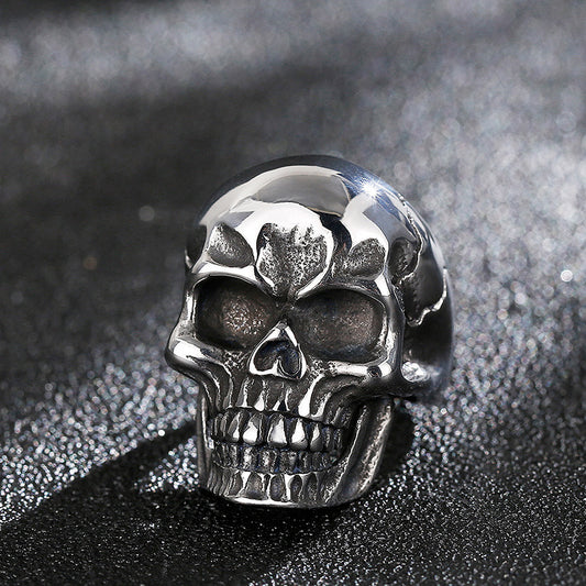 Titanium Steel Skull Style Ring