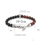 Tiger Stone Bead Bracelet