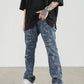 Cat Whiskers Deconstructed Micro Flared Jeans Men