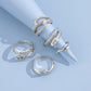 Snake Retro Ring set