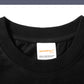 Short-sleeved Hong Kong Style Letter Landscape Print Loose