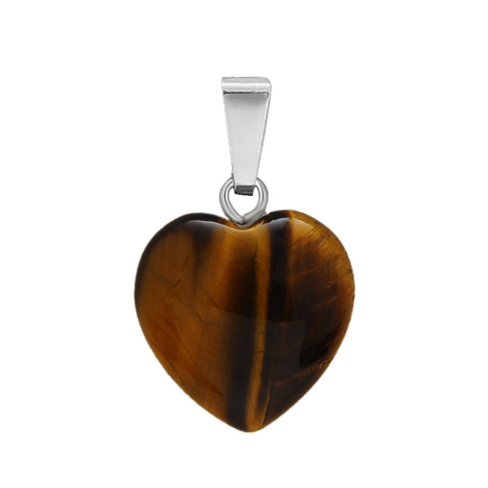 Heart Shaped Crystal Necklace