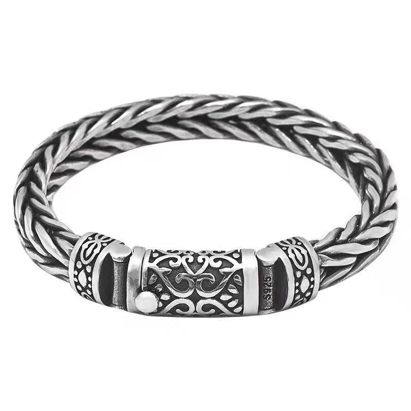Vintage Pure Hand Bracelet