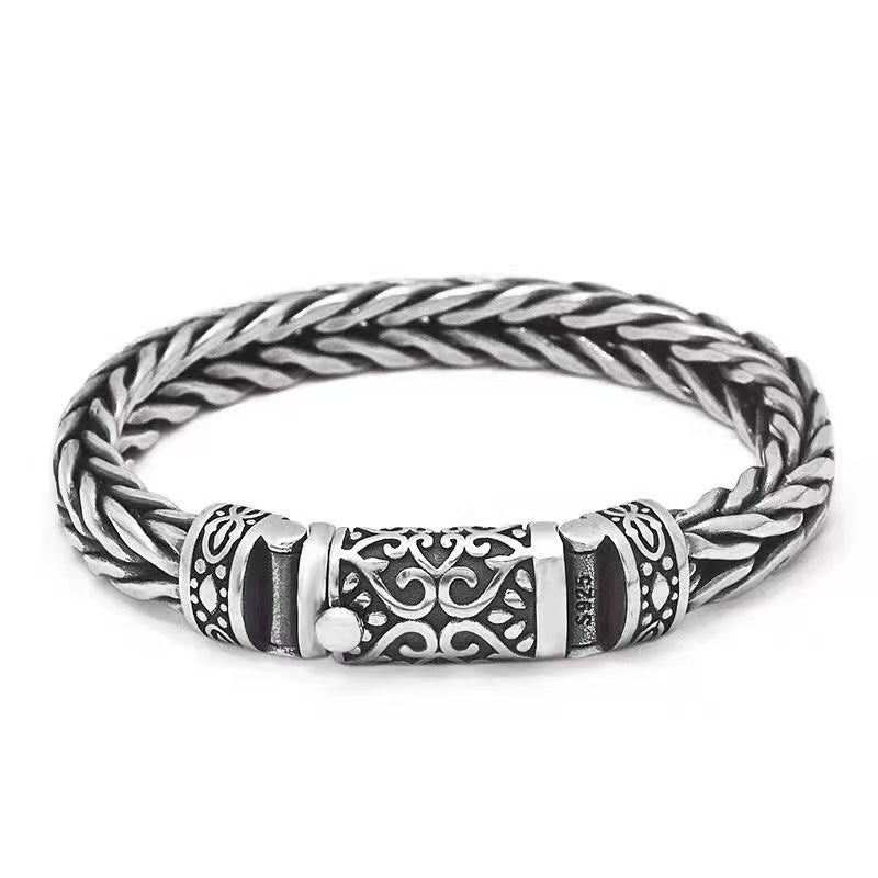 Vintage Pure Hand Bracelet