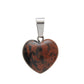 Heart Shaped Crystal Necklace