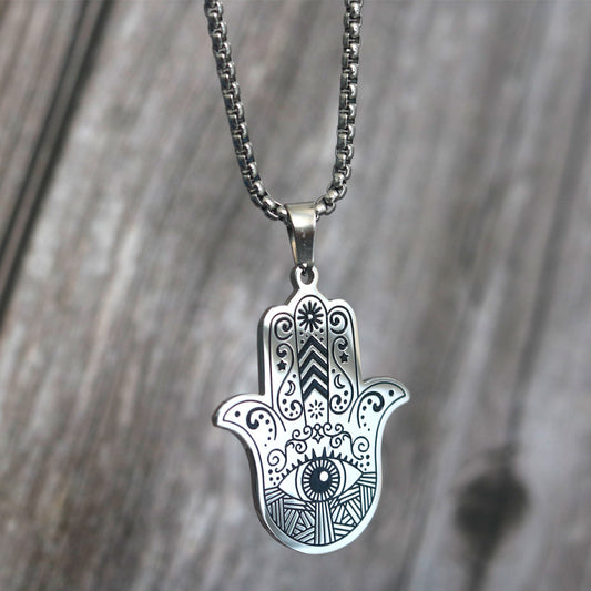 Hamsa Hand Necklace