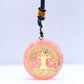 Tree Of Life Gravel Epoxy Resin Necklace
