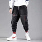 Plus Size Wide Leg Harem Casual Pants For Men