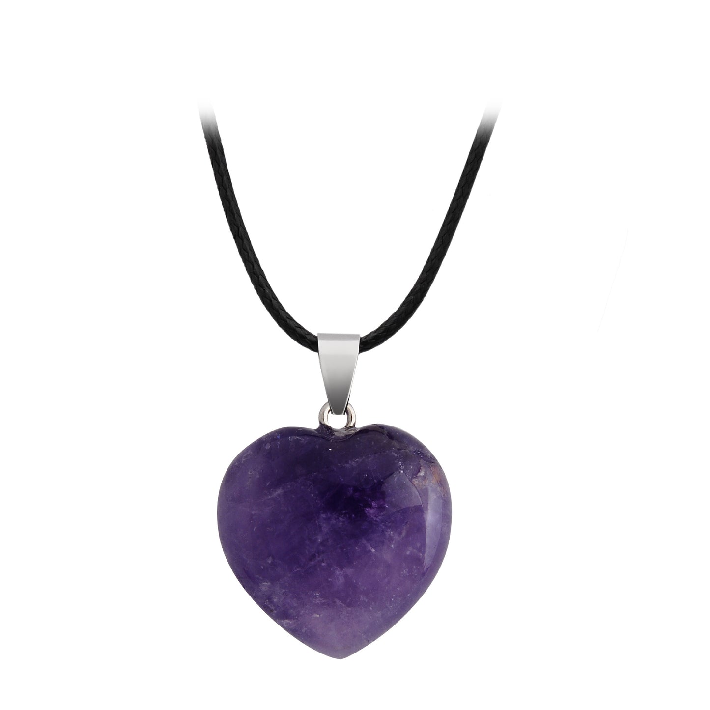 Heart Shaped Crystal Necklace