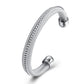 Flower Line Twisted Rope Bracelet