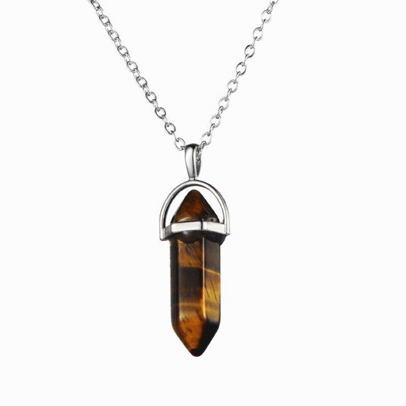 Crystal Hexagonal Necklace