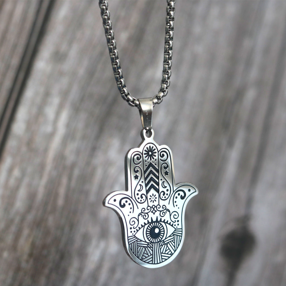Hamsa Hand Necklace