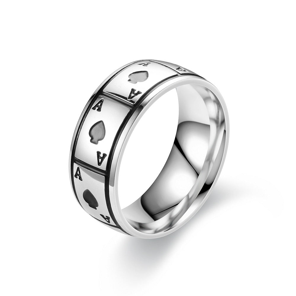 Ace Of Spades Ring